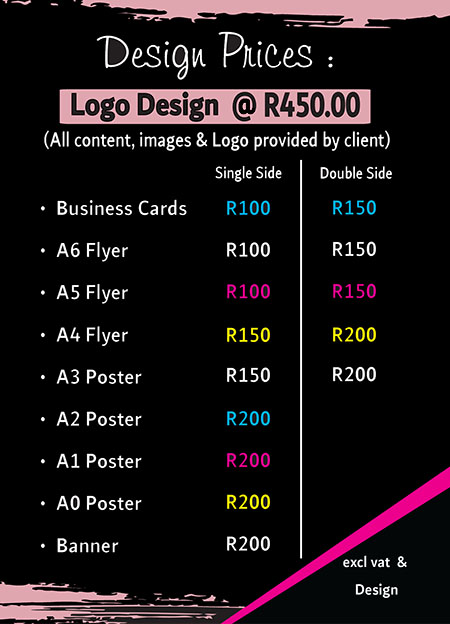 Price List