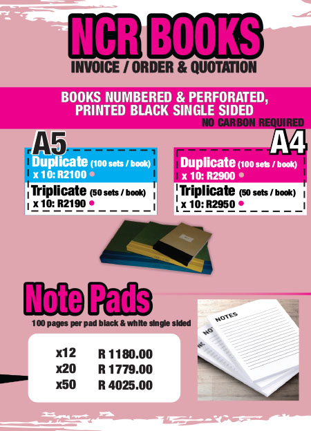 Price List